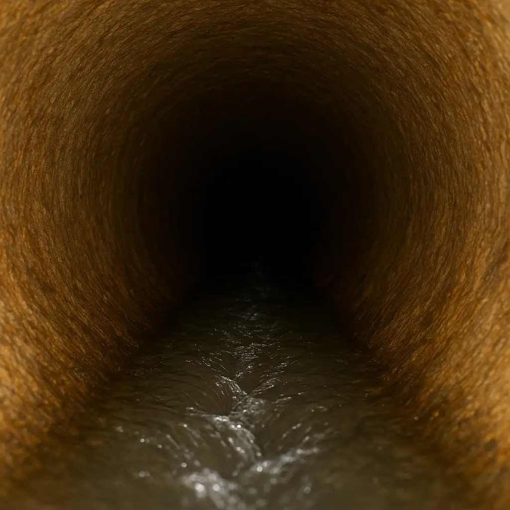 Clear sewer line after issue was resolved